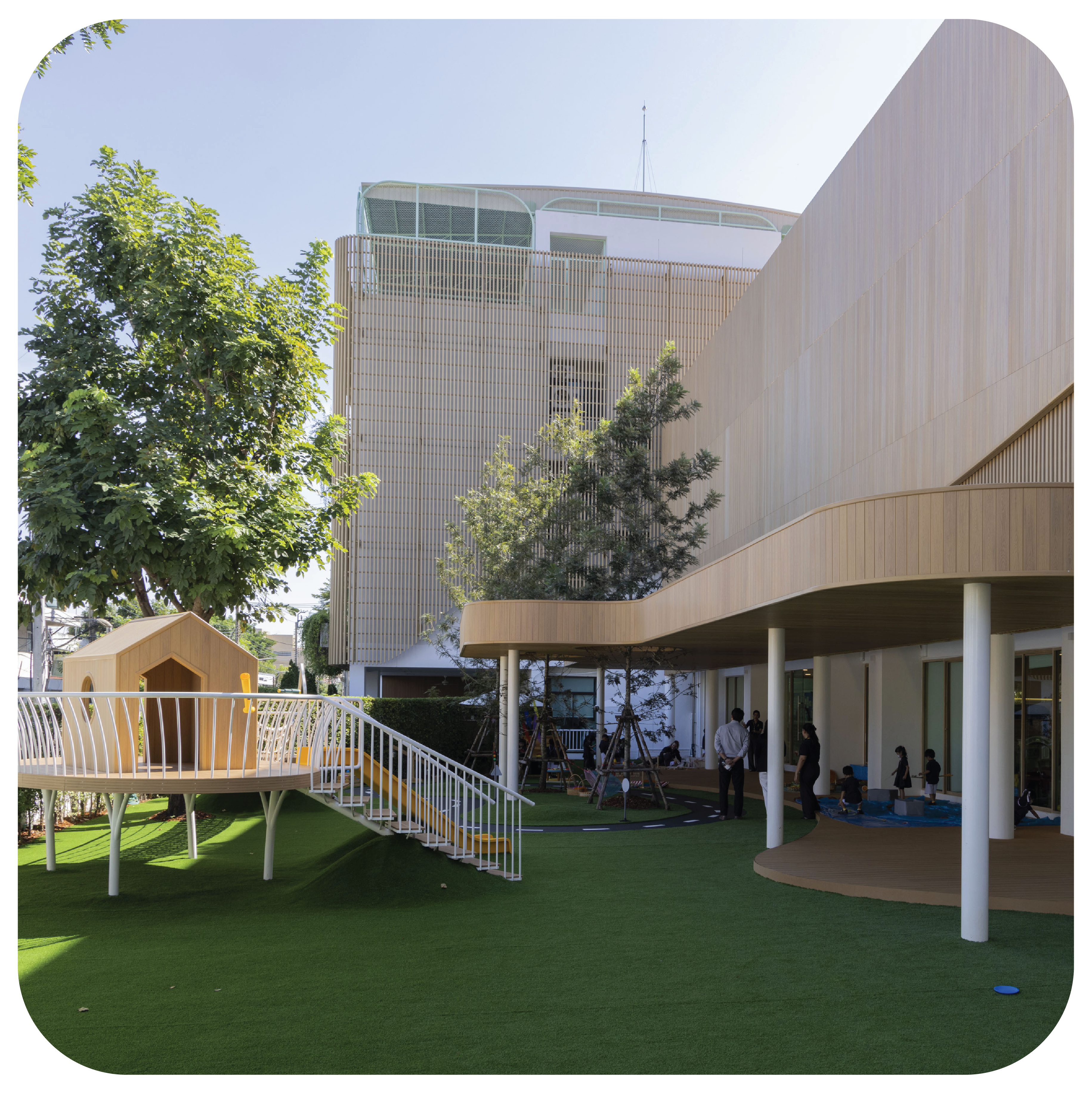 Anvida School building exterior